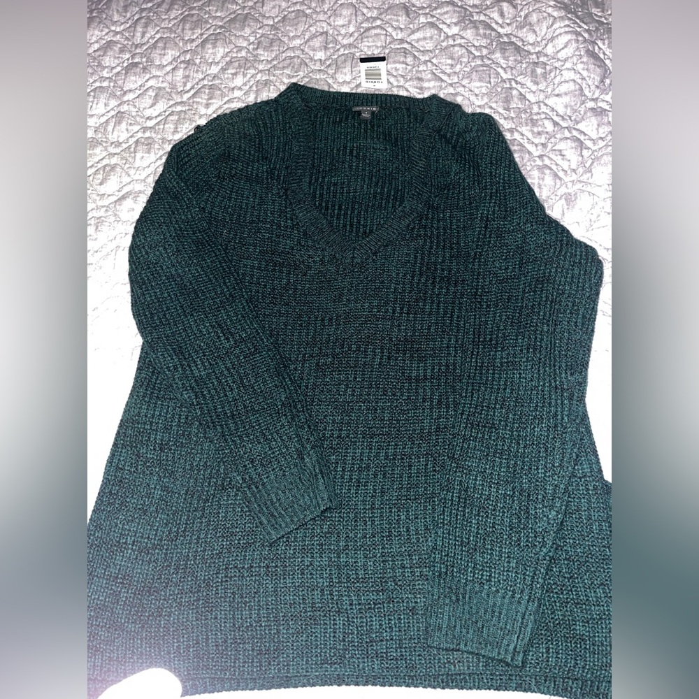 Torrid Cold Shoulder sweater
